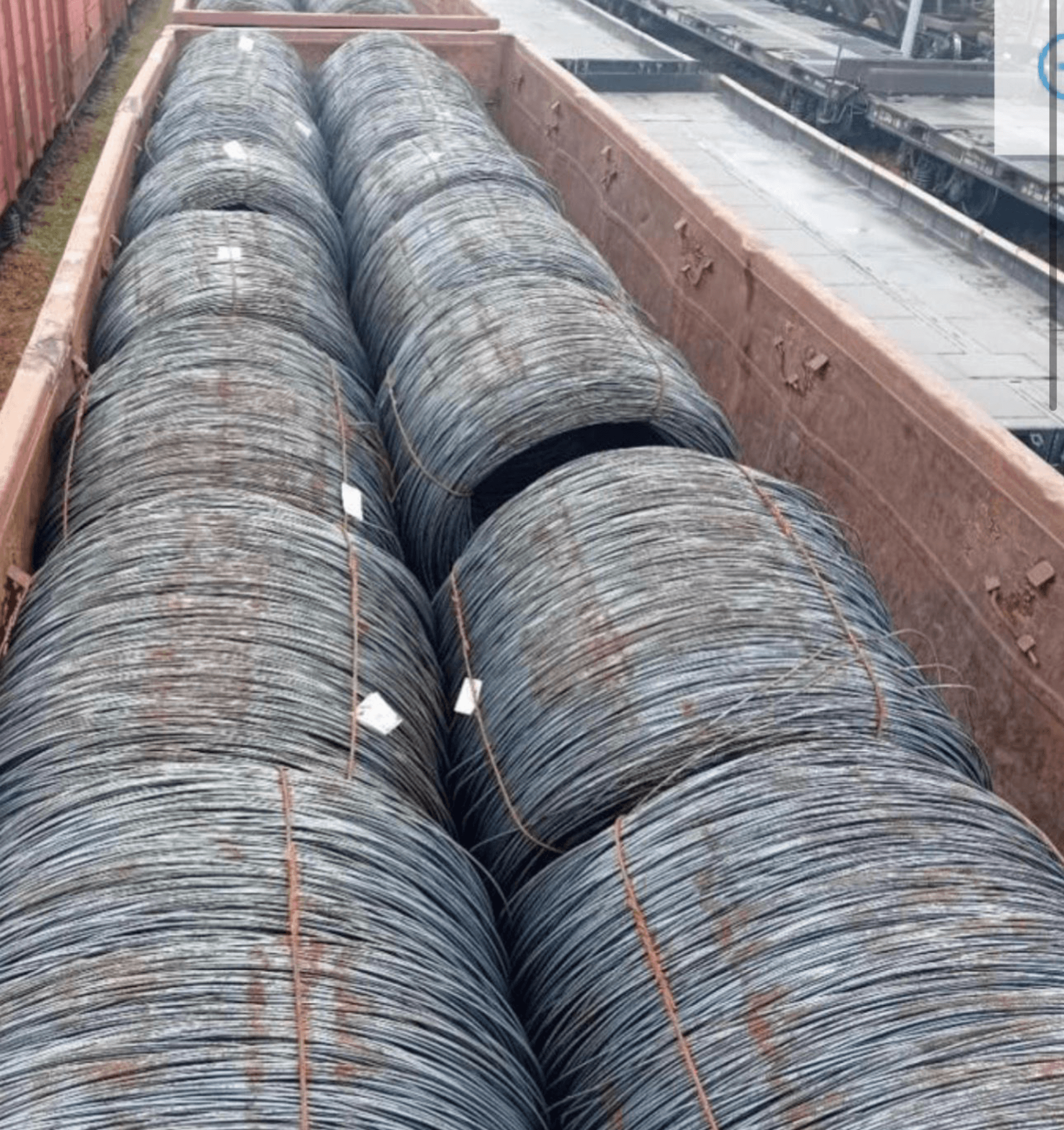 Стальная катанка 8,0 мм бухты стальной катанки для промышленной отгрузки